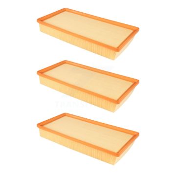 Air Filter (3 Pack) For Porsche Cayenne Volkswagen Touareg Audi Q7 Land Rover Range K57-100558