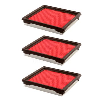 Air Filter (3 Pack) For INFINITI G37 QX50 Nissan EX35 370Z G35 350Z EX37 G25 Q60 Q40 K57-100563