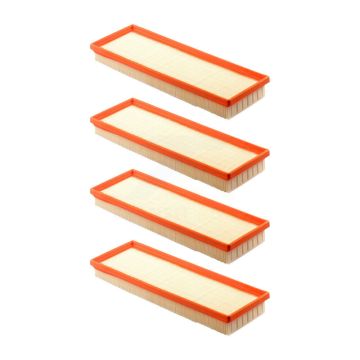 Air Filter (4 Pack) For 2012-2017 Fiat 500 1.4L with Naturally Aspirated K57-100791