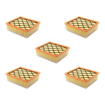 Air Filter (5 Pack) For Volvo S60 S40 C30 XC60 V50 C70 V60 Cross Country XC70 K57-100914