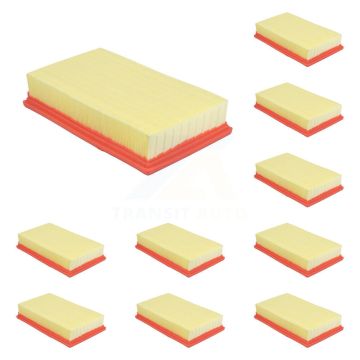 Engine Air Filter (10 Pack) For Jaguar XF XJ S-Type Vanden Plas Mercedes-Benz E320 XFR V8 K57-101373