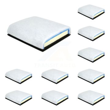 Engine Air Filter (10 Pack) For Ford F-350 Super Duty F-250 F-450 F-550 F-600 K57-101531