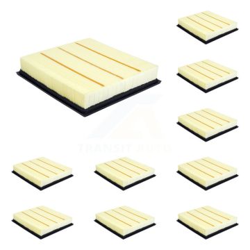 Engine Air Filter (10 Pack) For Ford F-350 Super Duty F-250 F-450 F-550 F-600 K57-101533