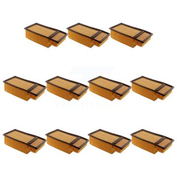 Engine Air Filter (11 Pack) For Ford F-350 Super Duty F-250 F-450 F-550 F-650 F-750 K57-101617