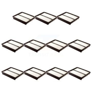 Engine Air Filter (11 Pack) For Hyundai Kia Santa Fe Sonata Sorento Optima Azera K57-101624