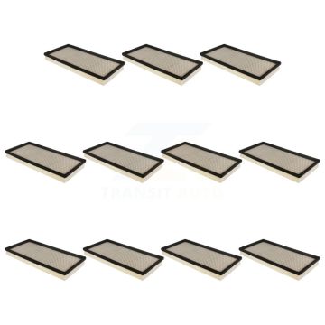 Engine Air Filter (11 Pack) For Chevrolet GMC K1500 Corvette C1500 K2500 C2500 Express K57-101629