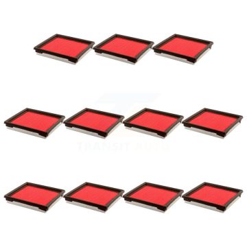 Engine Air Filter (11 Pack) For INFINITI G37 QX50 Nissan EX35 370Z G35 350Z EX37 G25 Q60 K57-101655