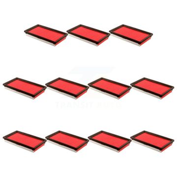 Engine Air Filter (11 Pack) For Nissan Versa INFINITI Q50 NV200 Cube Chevrolet City K57-101699