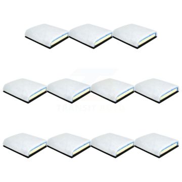 Engine Air Filter (11 Pack) For Ford F-350 Super Duty F-250 F-450 F-550 F-600 K57-101911