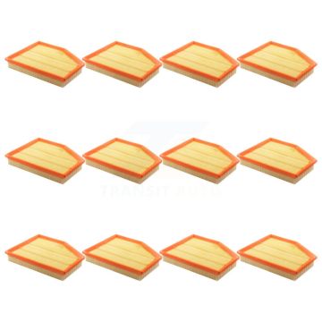 Engine Air Filter (12 Pack) For BMW Z4 530i 530xi 528i xDrive 525i 528xi 525xi 545i K57-101968