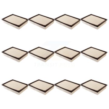 Engine Air Filter (12 Pack) For Chevrolet GMC Sierra 1500 Silverado 2500 HD 3500 Tahoe XL K57-101973