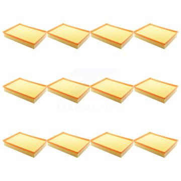 Engine Air Filter (12 Pack) For Mercedes-Benz Sprinter 2500 3500 Dodge 4500 3500XD 1500 K57-101986