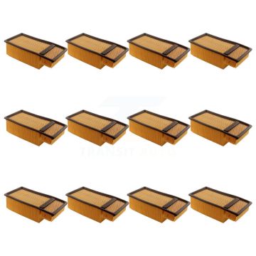 Engine Air Filter (12 Pack) For Ford F-350 Super Duty F-250 F-450 F-550 F-650 F-750 K57-101997