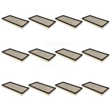 Engine Air Filter (12 Pack) For Chevrolet GMC K1500 Corvette C1500 K2500 C2500 Express K57-102009