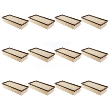 Engine Air Filter (12 Pack) For Ford F-350 Super Duty F-250 F-550 F-450 F-53 Motorhome K57-102012