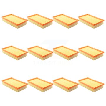 Engine Air Filter (12 Pack) For Ford Fusion Mazda 6 Mercury Milan K57-102016