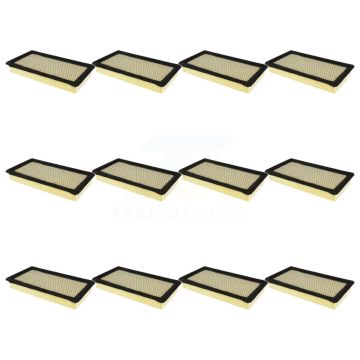 Engine Air Filter (12 Pack) For Ford Explorer Edge Lincoln Fusion Mazda MKX Flex 6 Taurus K57-102018