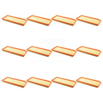 Engine Air Filter (12 Pack) For Volkswagen Jetta Golf Passat Eos Audi GTI A3 Quattro R TT K57-102042