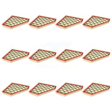 Engine Air Filter (12 Pack) For Cadillac Chevrolet Camaro ATS CTS K57-102046