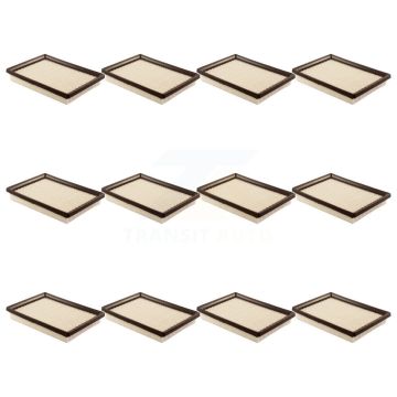 Engine Air Filter (12 Pack) For Honda Civic Nissan Sentra INFINITI Q50 QX70 del Sol K57-102078