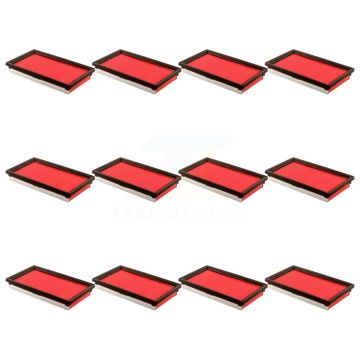 Engine Air Filter (12 Pack) For Nissan Versa INFINITI Q50 NV200 Cube Chevrolet City K57-102079