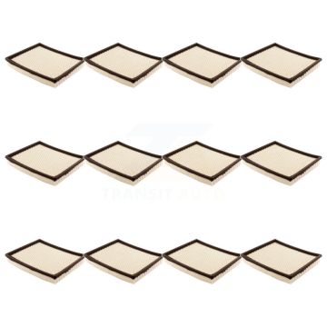 Engine Air Filter (12 Pack) For Nissan Frontier TITAN Jeep Grand Cherokee Pathfinder QX56 K57-102118