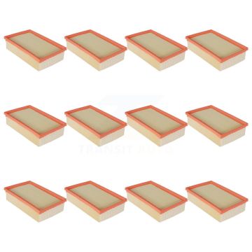 Engine Air Filter (12 Pack) For Volkswagen Tiguan Jetta Audi Golf Q3 GTI A3 Quattro R S3 K57-102140