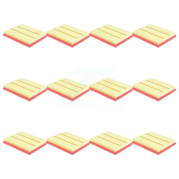 Engine Air Filter (12 Pack) For BMW 335i xDrive 435i Gran Coupe M2 M235i GT ActiveHybrid K57-102212