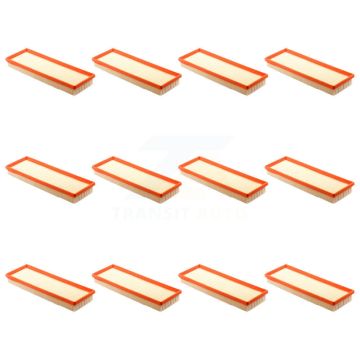 Engine Air Filter (12 Pack) For 2012-2017 Fiat 500 1.4L with Naturally Aspirated K57-102268