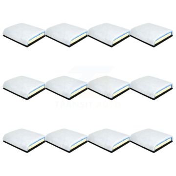 Engine Air Filter (12 Pack) For Ford F-350 Super Duty F-250 F-450 F-550 F-600 K57-102291
