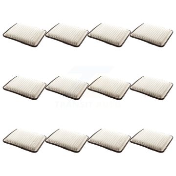 Engine Air Filter (12 Pack) For Chevrolet Colorado GMC Canyon Hummer H3 H3T Isuzu i-290 K57-102304