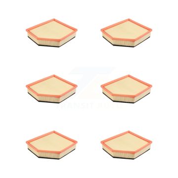 Engine Air Filter (6 Pack) For Volvo XC60 XC70 S60 S80 V60 V70 K57-102342