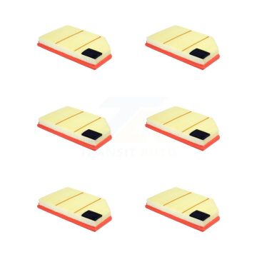 Engine Air Filter (6 Pack) For Volvo XC60 S60 V60 S80 Cross Country XC70 K57-102343
