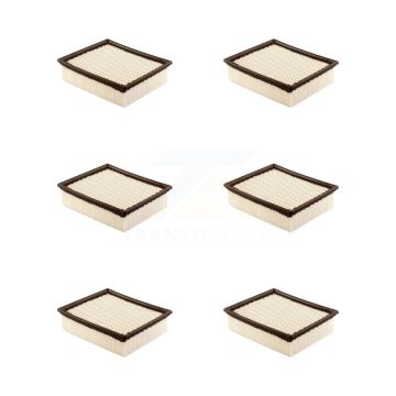 Engine Air Filter (6 Pack) For Ford Ranger Mazda B4000 Explorer Sport Trac B3000 B2300 K57-102373