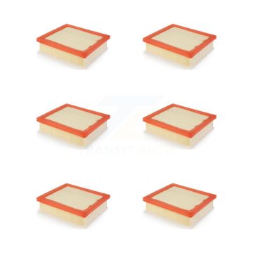 Engine Air Filter (6 Pack) For Jeep Compass Renegade Ram ProMaster City Fiat 500X K57-102376