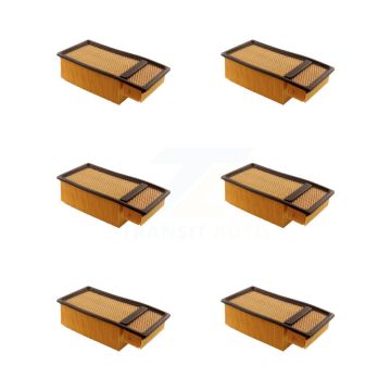 Engine Air Filter (6 Pack) For Ford F-350 Super Duty F-250 F-450 F-550 F-650 F-750 K57-102377