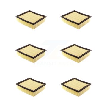 Engine Air Filter (6 Pack) For Ford F-150 F-350 Super Duty F-250 Expedition Lincoln F-450 K57-102378
