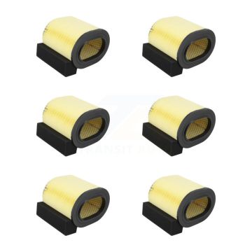 Engine Air Filter (6 Pack) For Ford F-350 Super Duty F-250 F-450 E-450 F-550 F-650 K57-102379