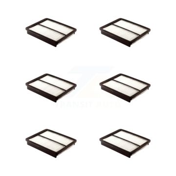 Engine Air Filter (6 Pack) For Hyundai Kia Santa Fe Sonata Sorento Optima Azera K57-102384