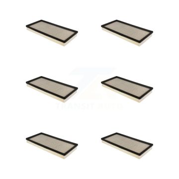 Engine Air Filter (6 Pack) For Chevrolet GMC K1500 Corvette C1500 K2500 C2500 Express SSR K57-102389