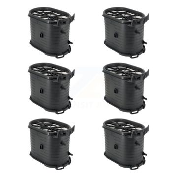 Engine Air Filter (6 Pack) For Ford F-350 Super Duty F-250 Excursion F-550 F-450 K57-102393