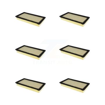 Engine Air Filter (6 Pack) For Ford Explorer Edge Lincoln Fusion Mazda MKX Flex 6 Taurus K57-102398
