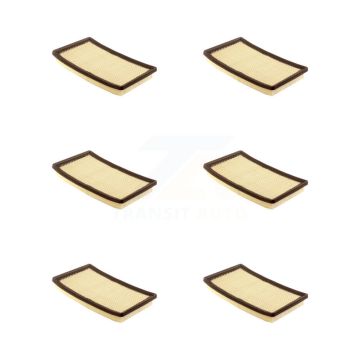 Engine Air Filter (6 Pack) For Chevrolet Malibu Pontiac Grand Am Oldsmobile Alero Classic K57-102402