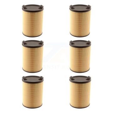 Engine Air Filter (6 Pack) For Chevrolet Colorado GMC Canyon Hummer H3 Isuzu i-280 i-350 K57-102434