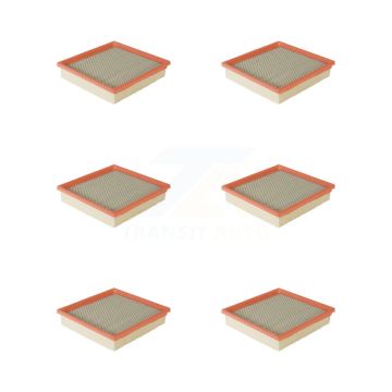 Engine Air Filter (6 Pack) For Toyota Highlander Lexus RX450h Dodge Durango Chrysler K57-102446