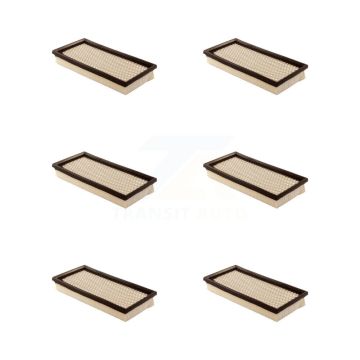 Engine Air Filter (6 Pack) For Dodge Volkswagen Plymouth Caravan Grand Cabriolet Chrysler K57-102455