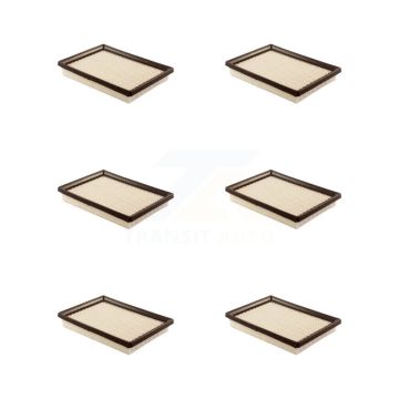 Engine Air Filter (6 Pack) For Honda Civic Nissan Sentra INFINITI Q50 QX70 del Sol K57-102458