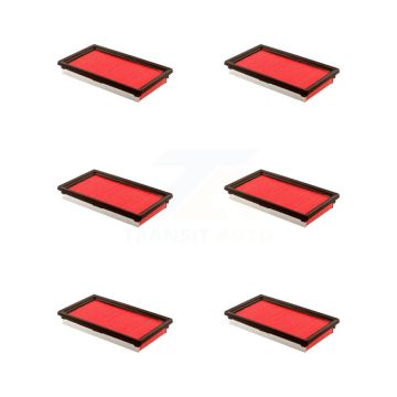 Engine Air Filter (6 Pack) For Nissan Versa INFINITI Q50 NV200 Cube Chevrolet City K57-102459