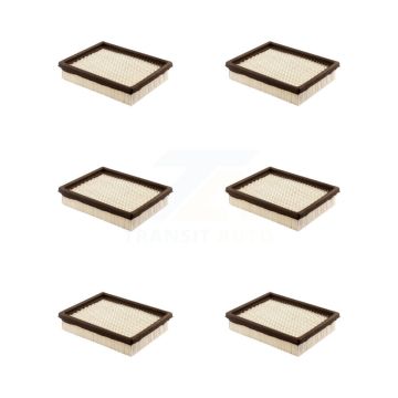 Engine Air Filter (6 Pack) For Chevrolet Cavalier Pontiac Sunfire Oldsmobile Buick Ciera K57-102471