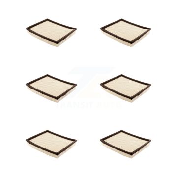 Engine Air Filter (6 Pack) For Nissan Frontier TITAN Jeep Grand Cherokee Pathfinder QX56 K57-102498